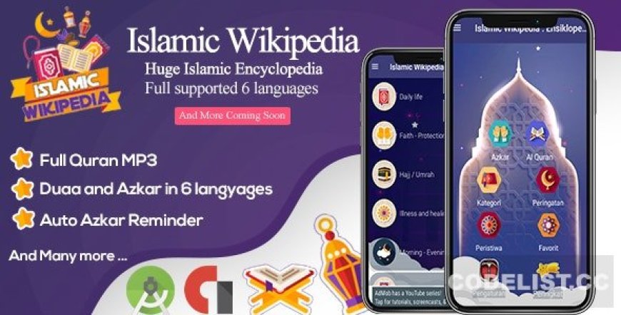 İslam Wikipedia v2.2.1 – Tam Kur’an ve Azkar Al Müslüman Hatırlatma Android Uygulama