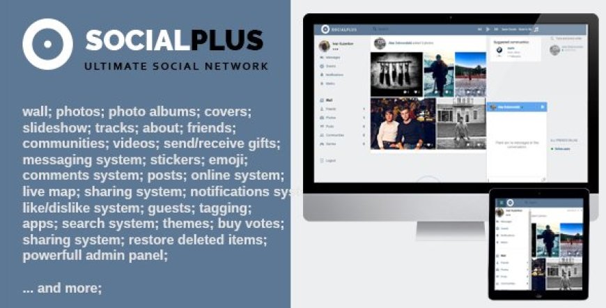 Social Plus V1.1.7 – Ultimate PHP Sosyal Ağ Script İndir
