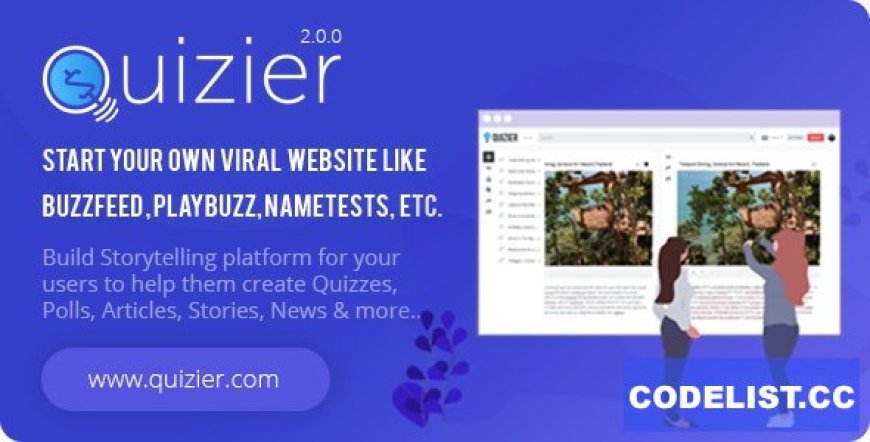 Quizier v2.0.0 – Viral Blog Onedio Tarzı Php Script İndir
