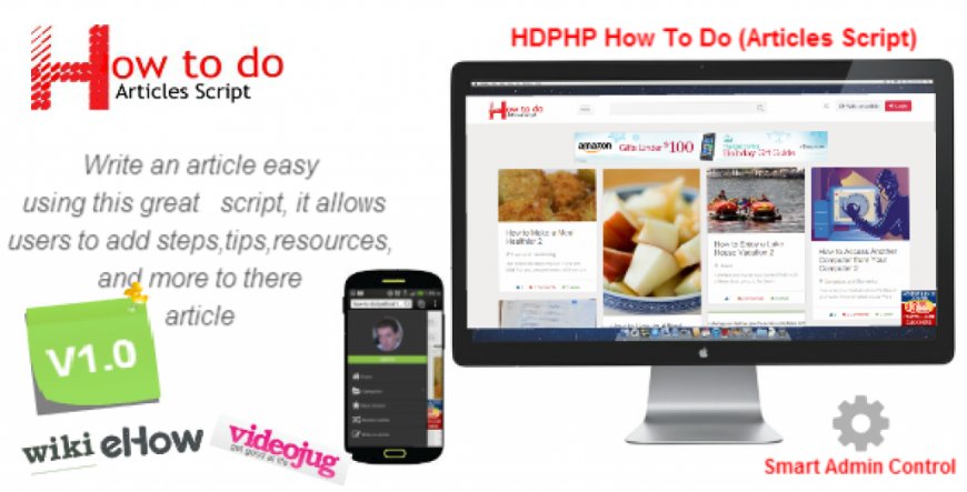 HDPHP How To Do – Wikihow Script – Viral Onedio Tarzı Site Scripti