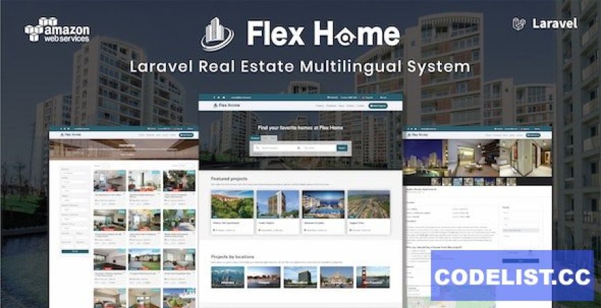 Flex Home v2.32 – Laravel Real Estate Emlak Scripti İndir