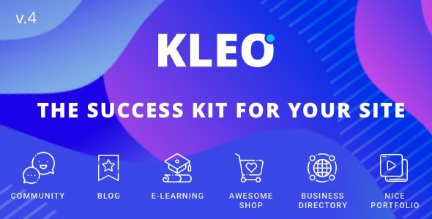 KLEO v5.0.1 – NExt Level WordPress Teması İndir